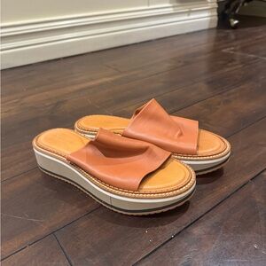 Robert Clergerie Platform Slide Sandals